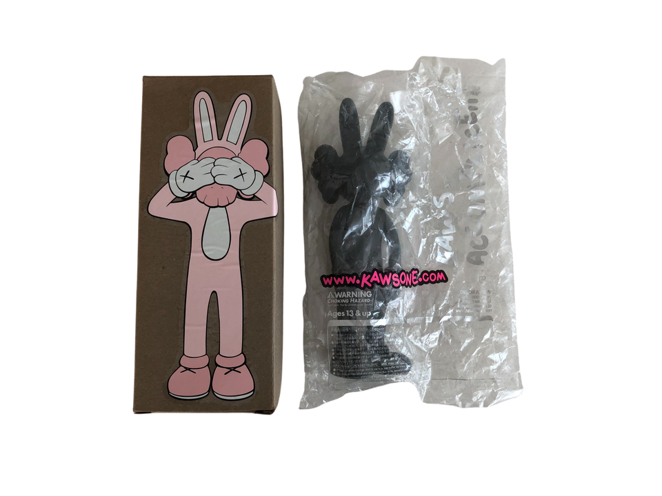 KAWS Accomplice Vinyl Figure Black - archives
