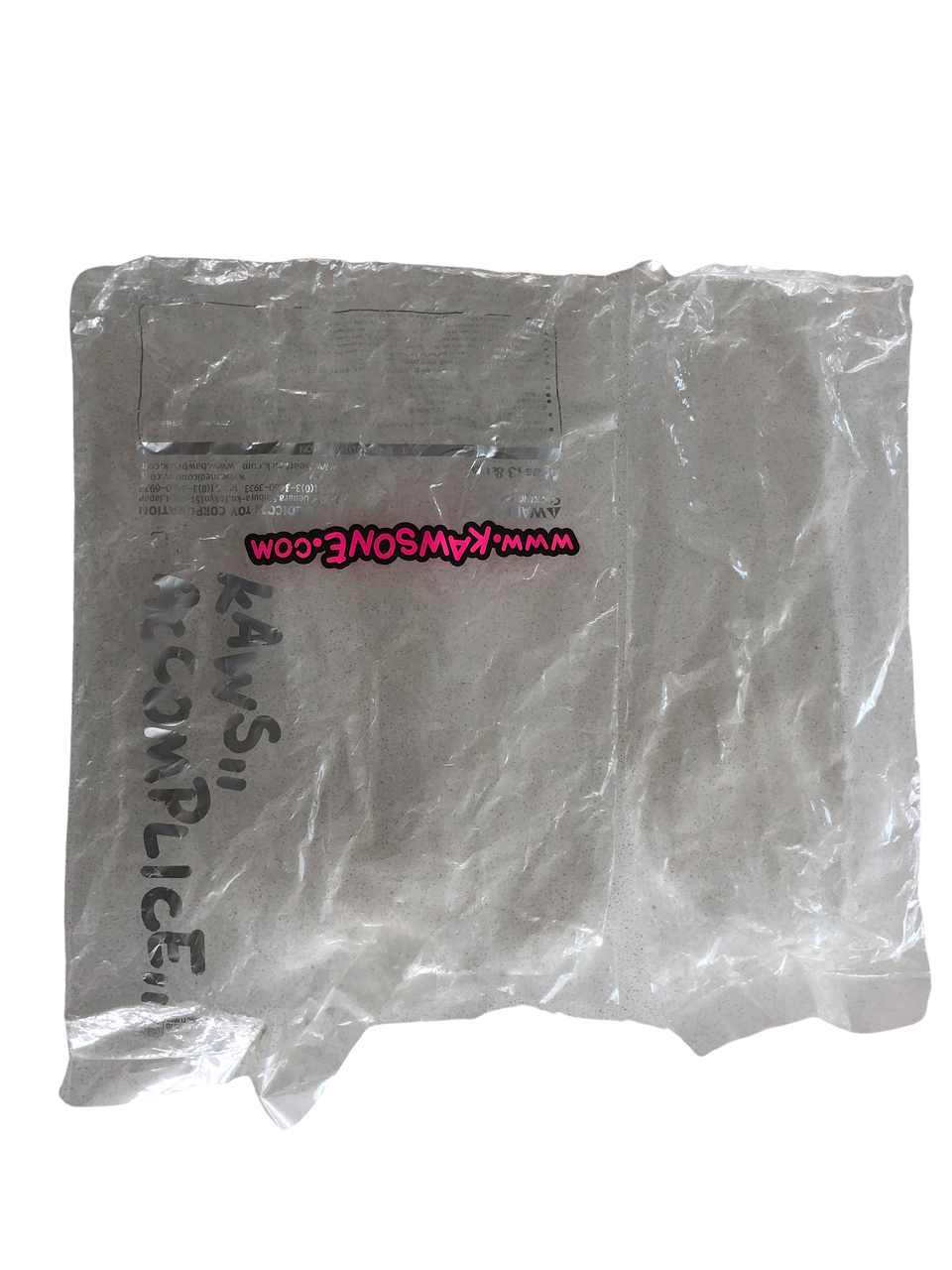 KAWS Accomplice Vinyl Figure Black - archives