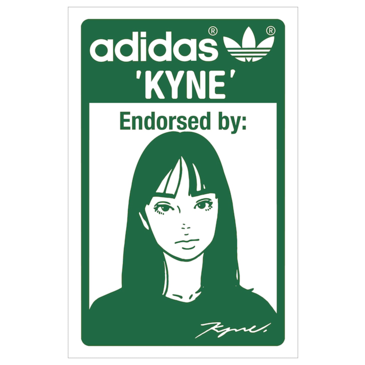Kyne x Adidas Stan Smith Silkscreen Print B | archives