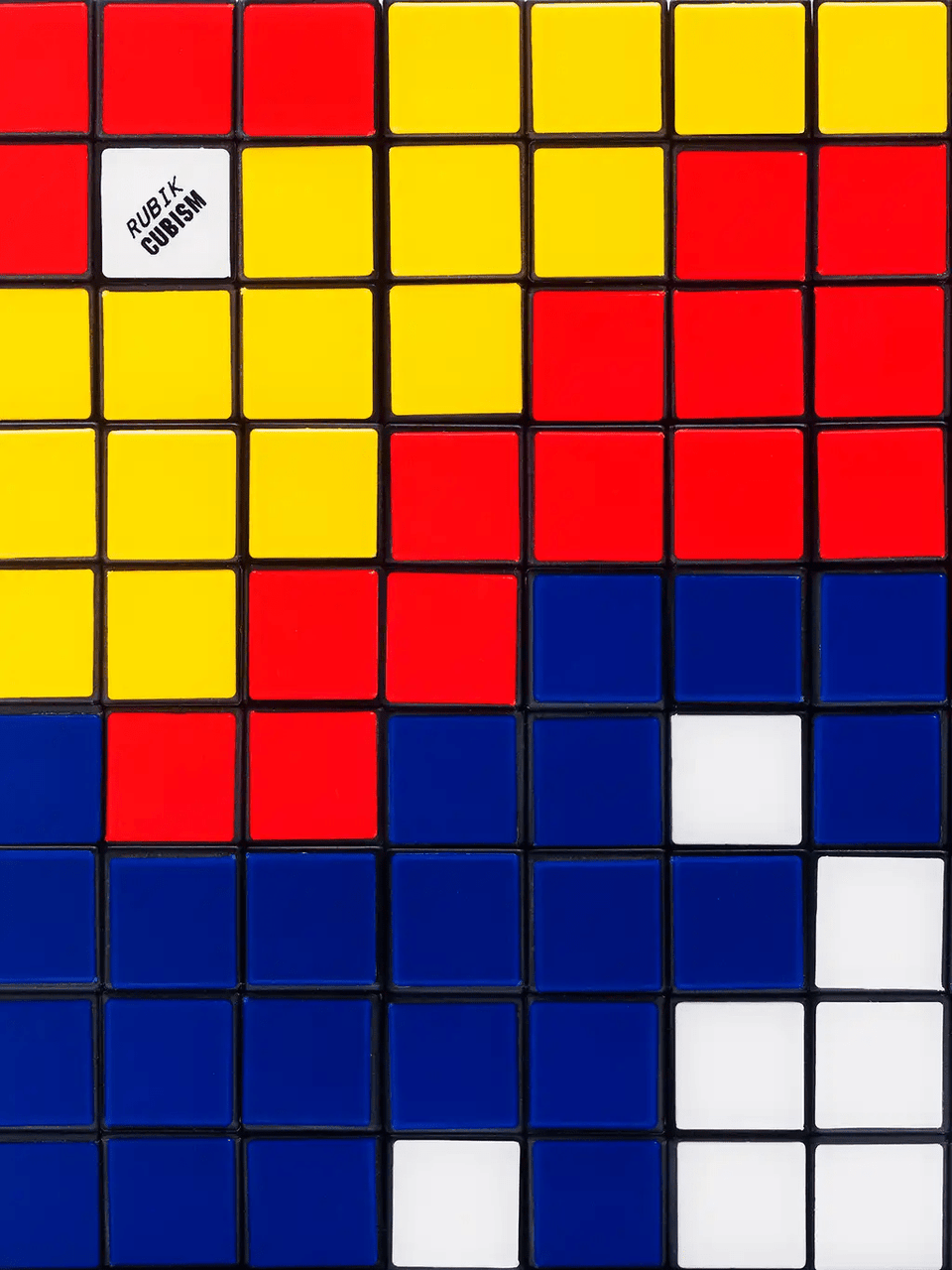 Invader Rubik Camouflage