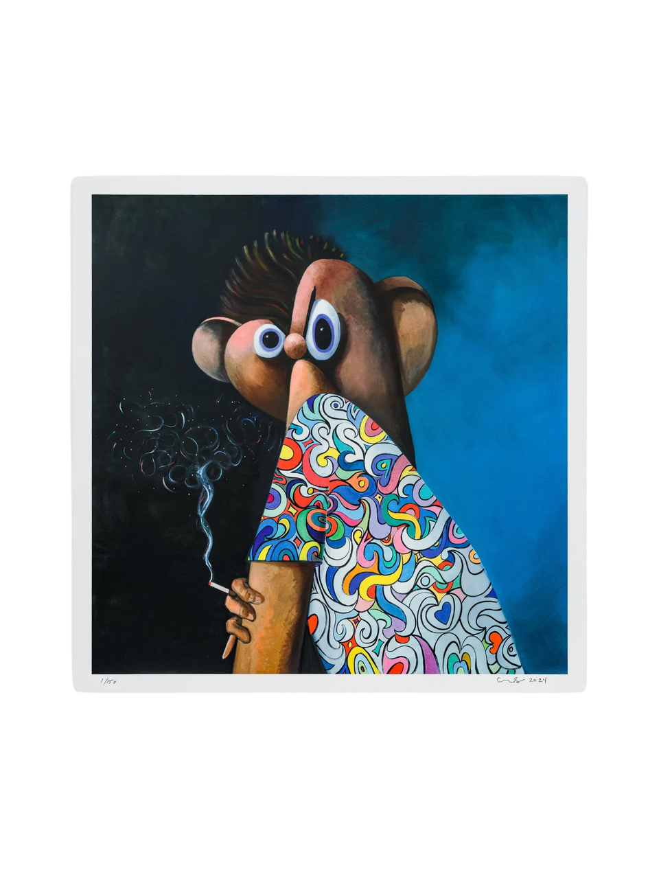 George Condo Lost In Time Print