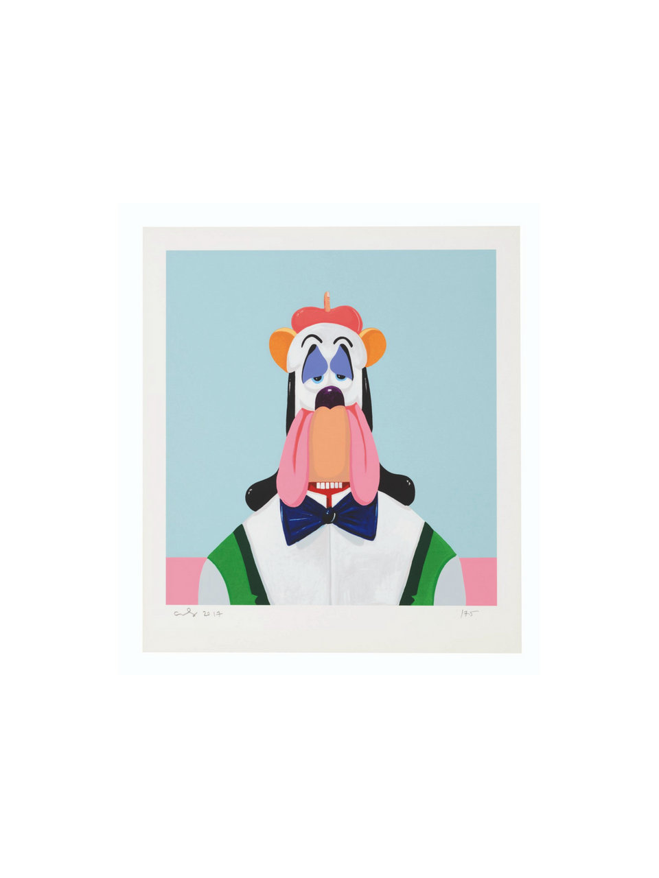 George Condo Droopy Dog Abstraction Print