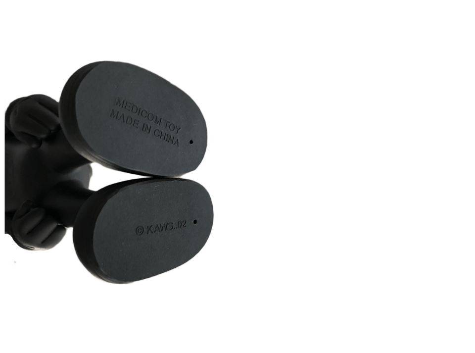 KAWS Accomplice Vinyl Figure Black - archives