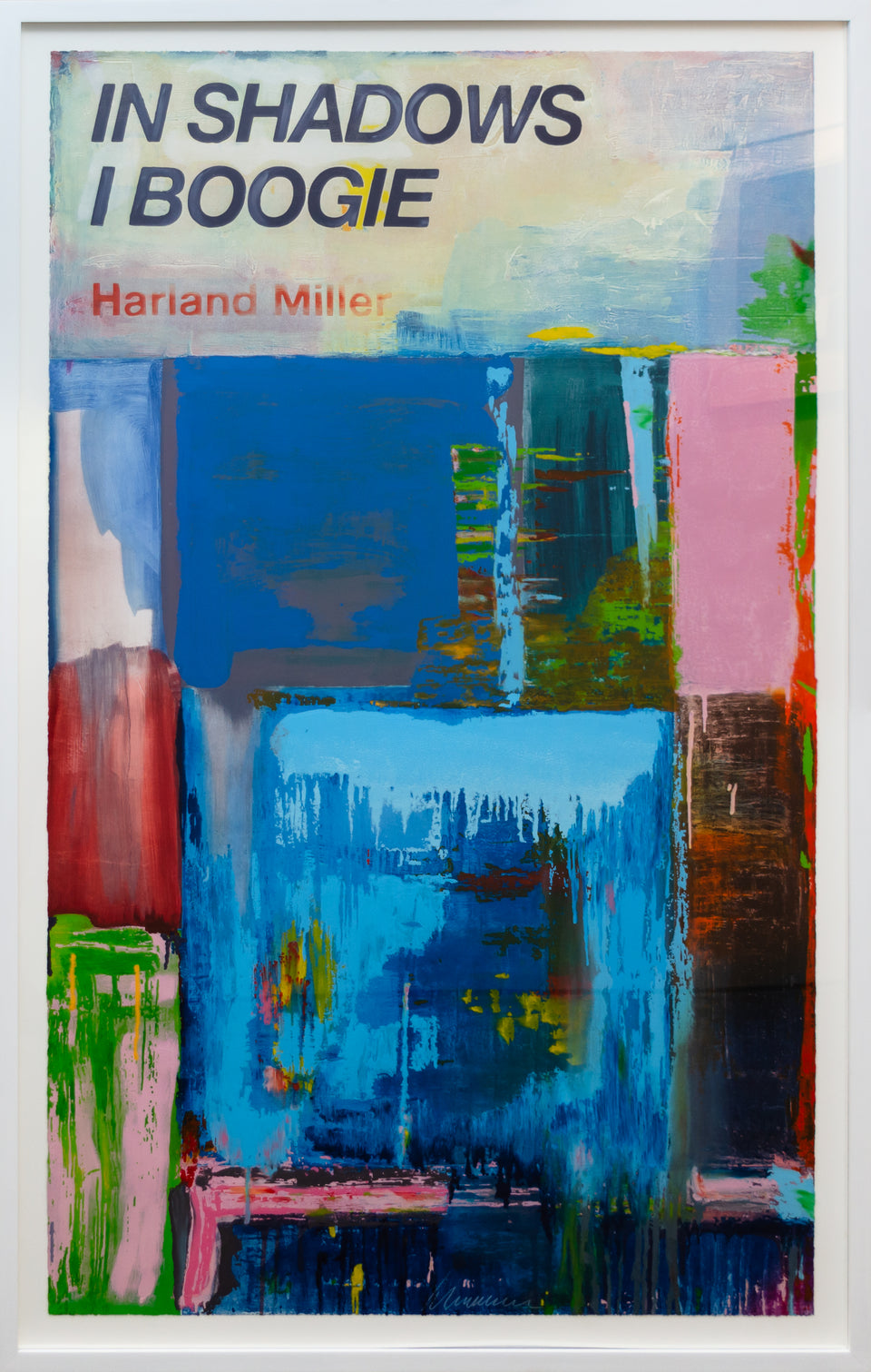 Harland Miller In Shadows I Boogie Print
