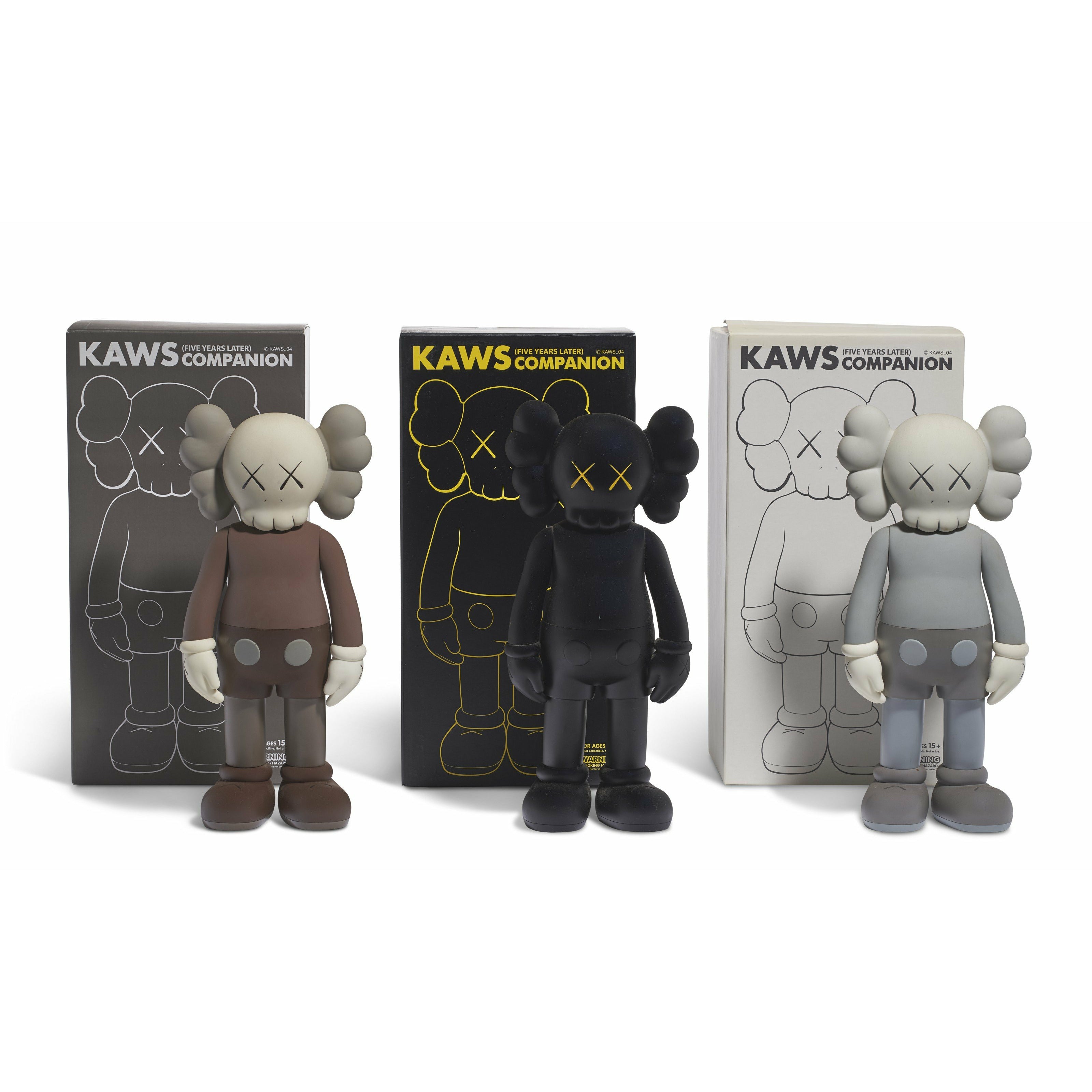KAWS 5 Years Later Companion Vinyl Set | archives