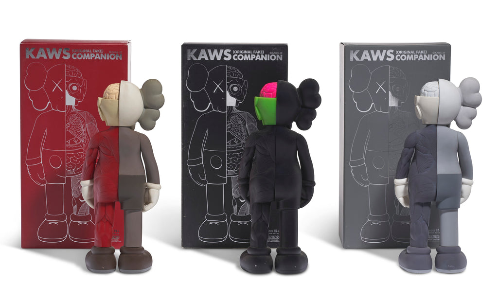 KAWS 蓄光　companion FIVE YEARS LATER KAWS - Five Years Later Dissected Companion Brown, 2006