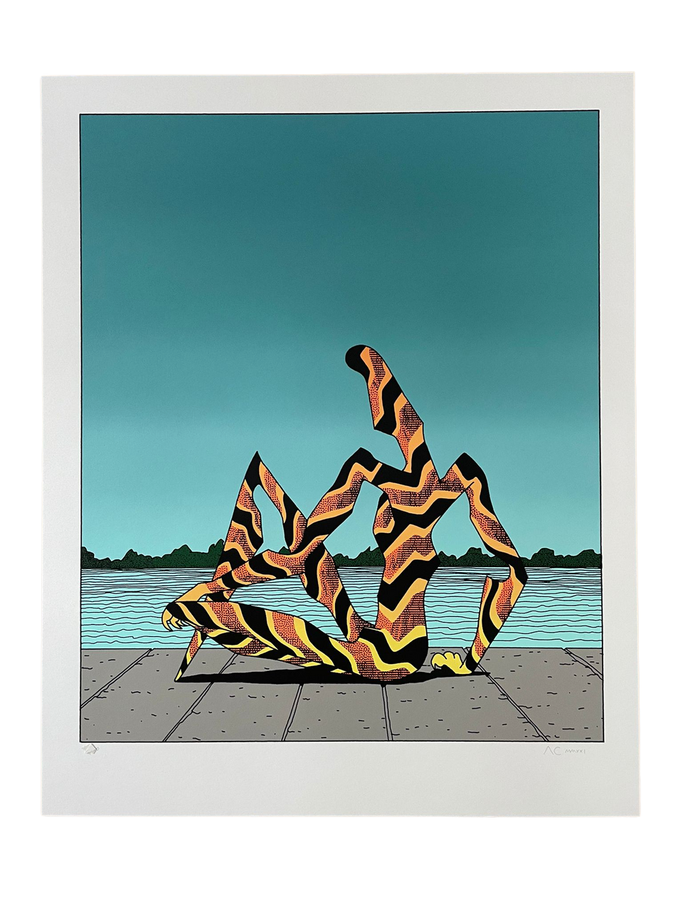 Alejandro Cardenas View of Virginia Key Print