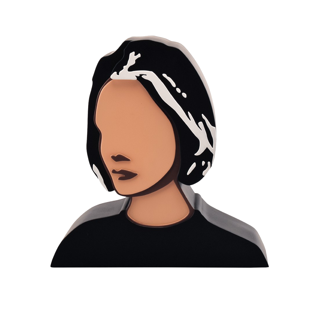 Estampe Artistique Par Adriana Oliver - Troisième Portrait - Neuf