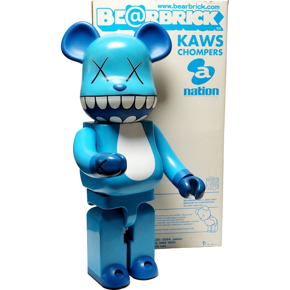 KAWS - Chomper Bearbrick 1000%