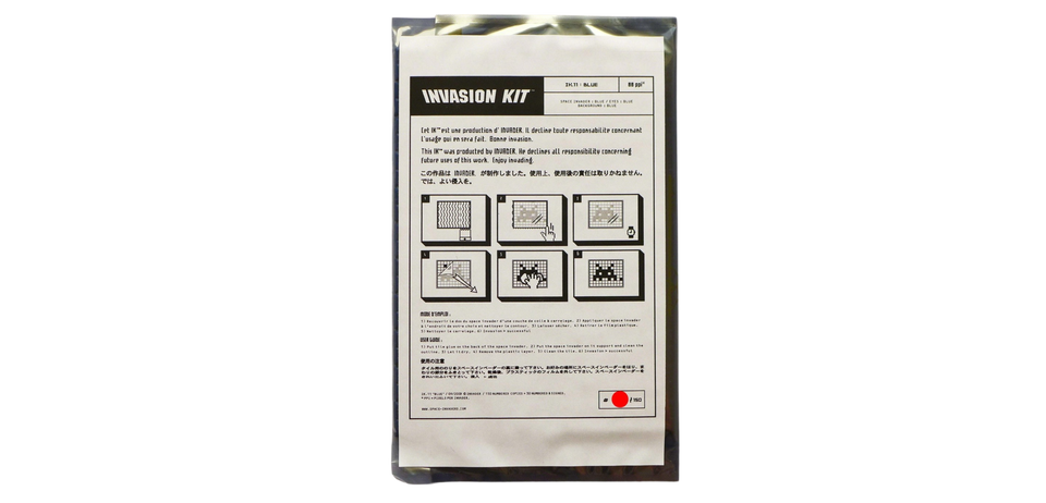 Invader Invasion Kit 11 Blue