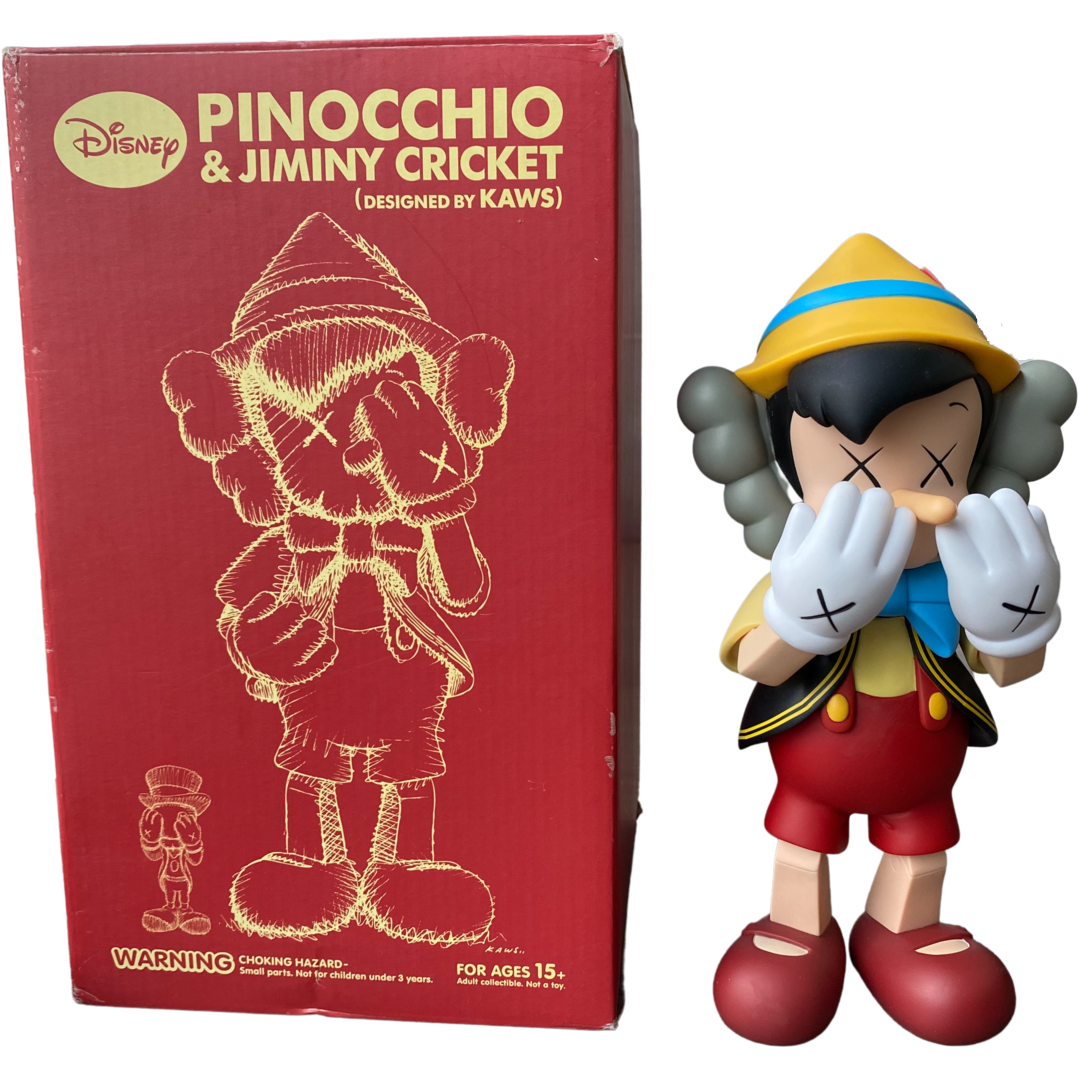 KAWS Disney Pinocchio & Jiminy Cricket Vinyl Figure