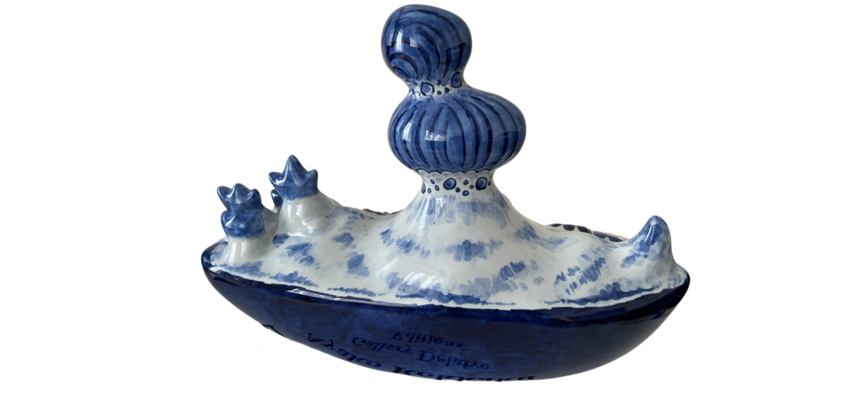 Ayako Rokkaku Gallery Delaive Editions Royal Delft Ceramic Sculpture