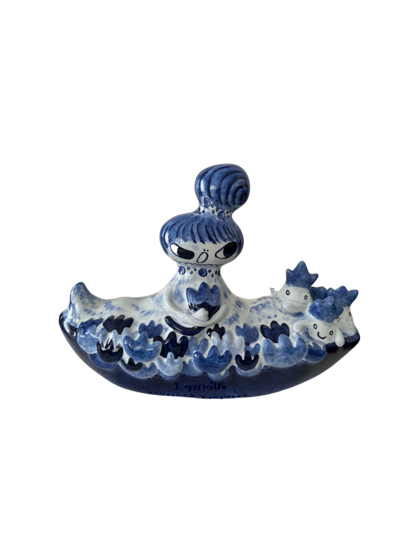 Ayako Rokkaku Gallery Delaive Editions Royal Delft Ceramic Sculpture