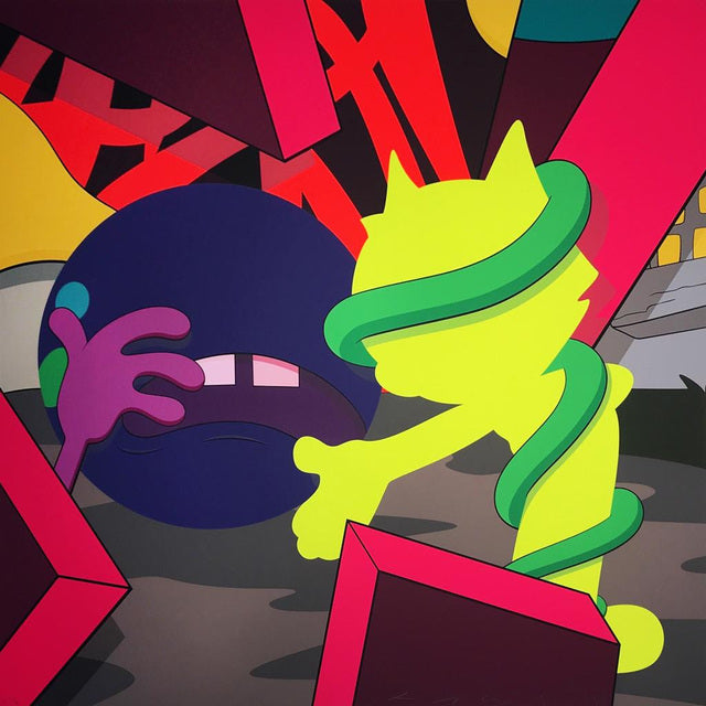 KAWS Presenting the Past Print