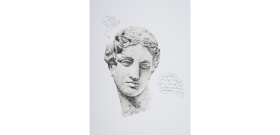 Daniel Arsham Eroded Classical Prints