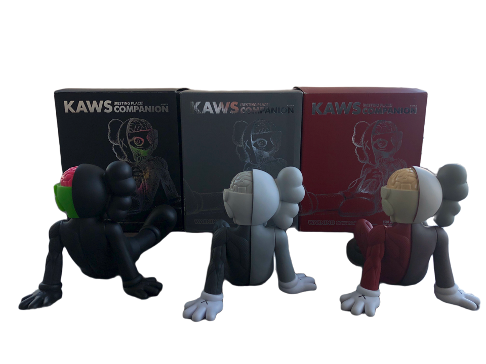KAWS Resting Place Vinyl Set - archives