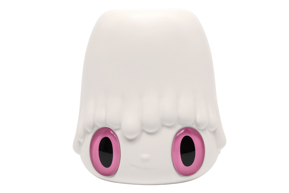 Javier Calleja Pot Pop Top Flow Vase White Pink Eyes