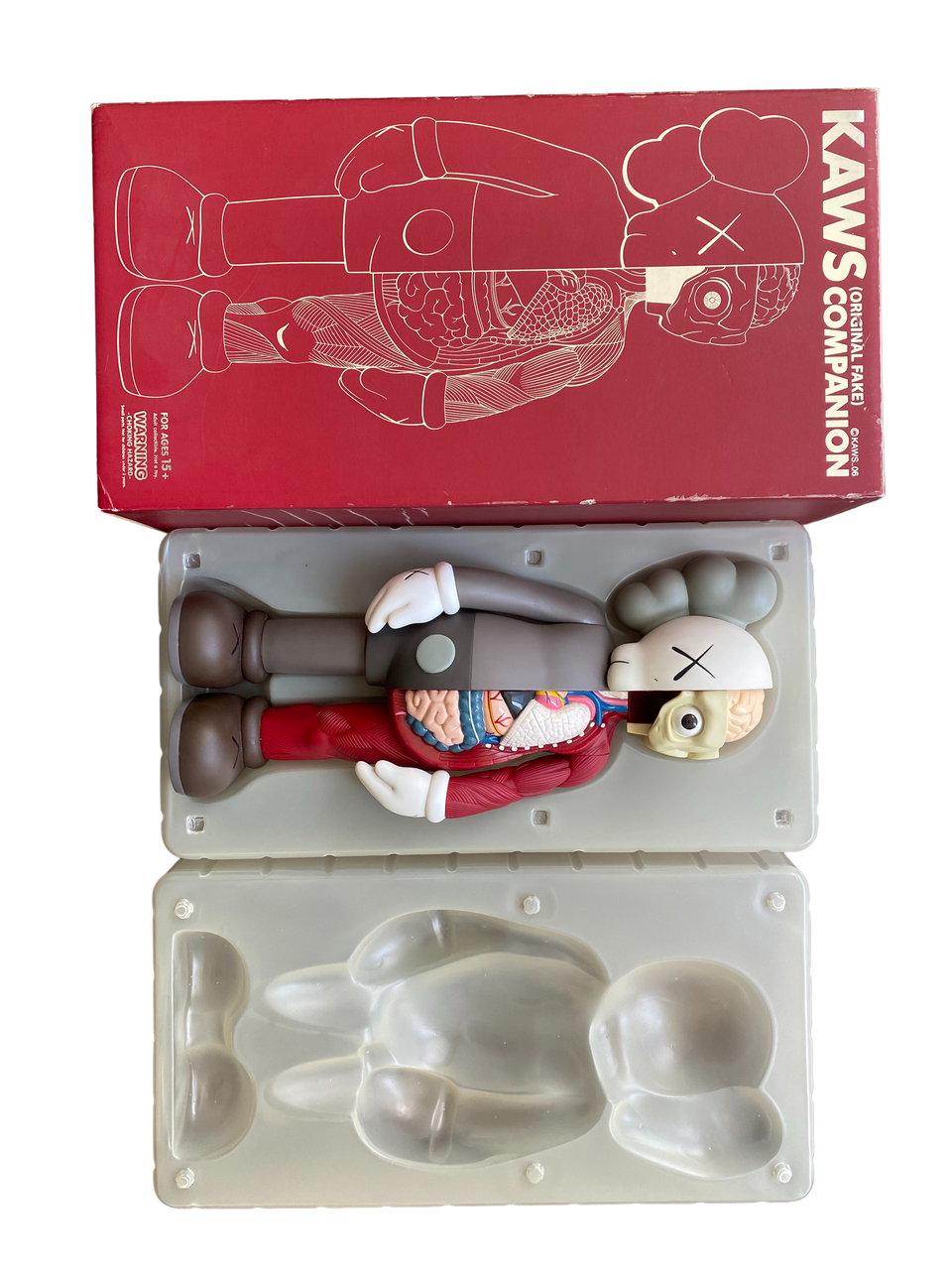 KAWS Dissected Companion Vinyl Figure Brown