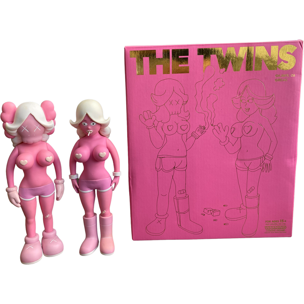 KAWS Todd James The Twins Vinyl Figure Pink– archives KAWS Todd James The Twins Vinyl Figure Pink– archives