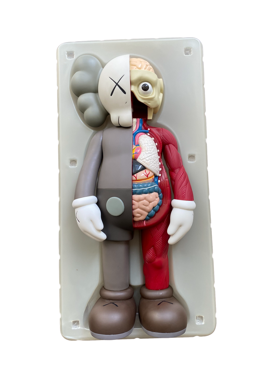 KAWS Dissected Companion Vinyl Figure Brown