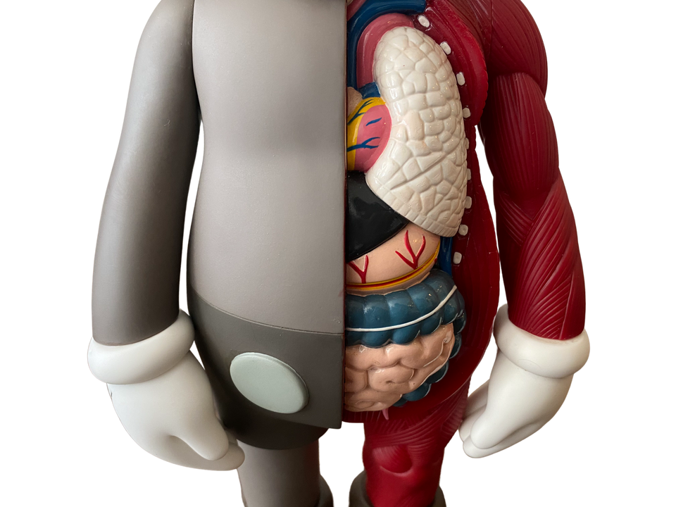 KAWS Dissected Companion Vinyl Figure Brown