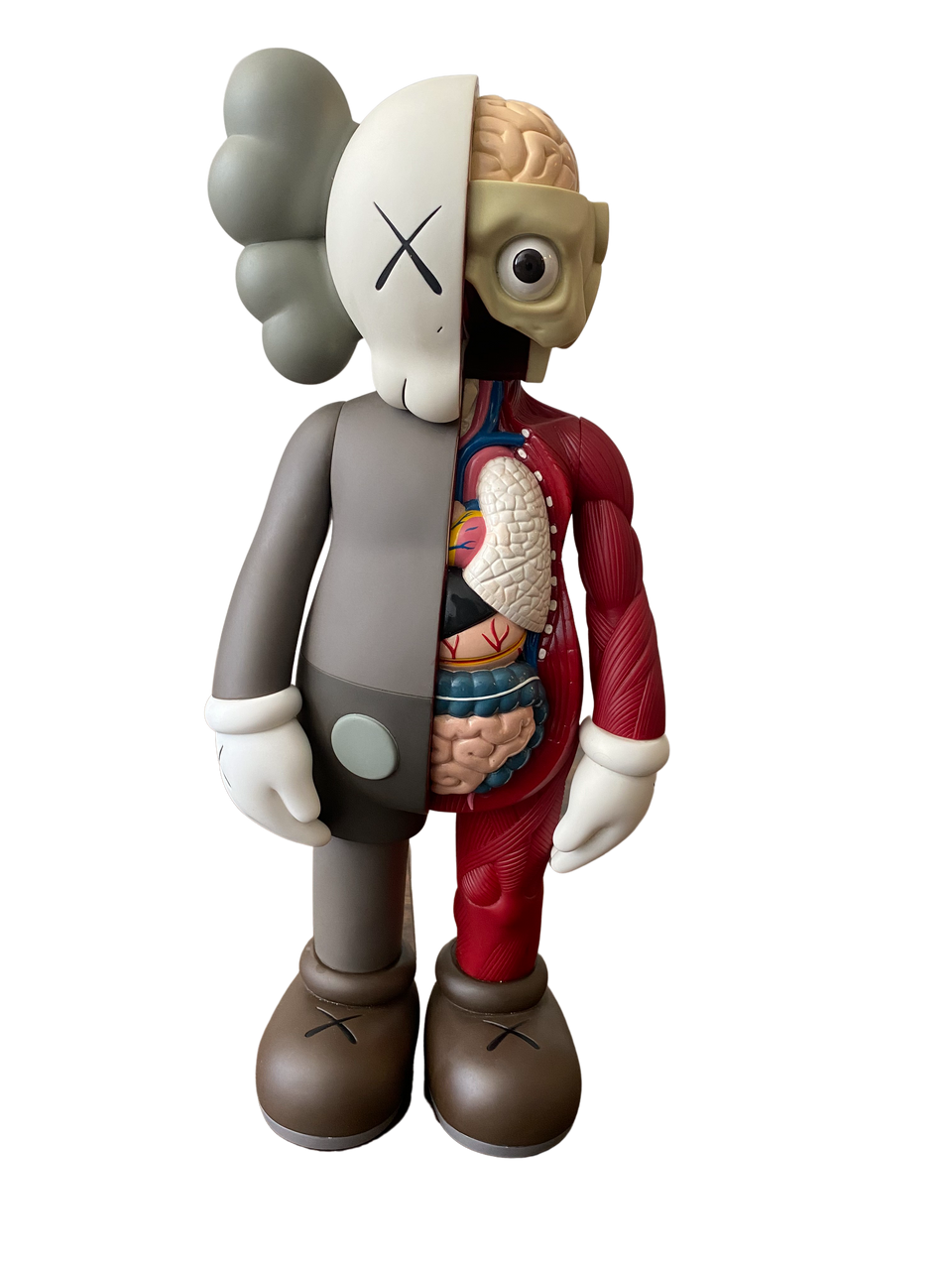 KAWS Dissected Companion Vinyl Figure Brown