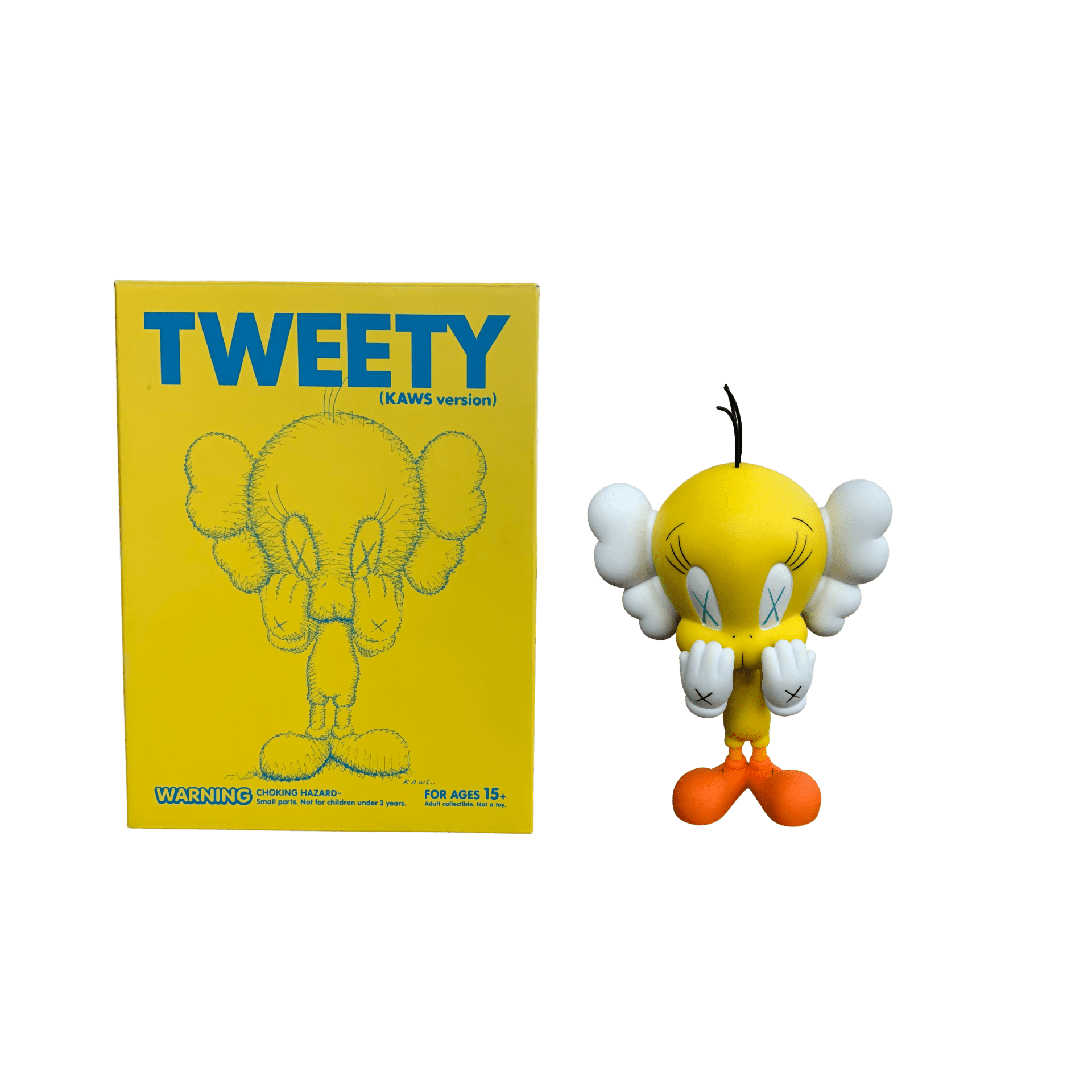 KAWS Tweety Vinyl Figure Yellow