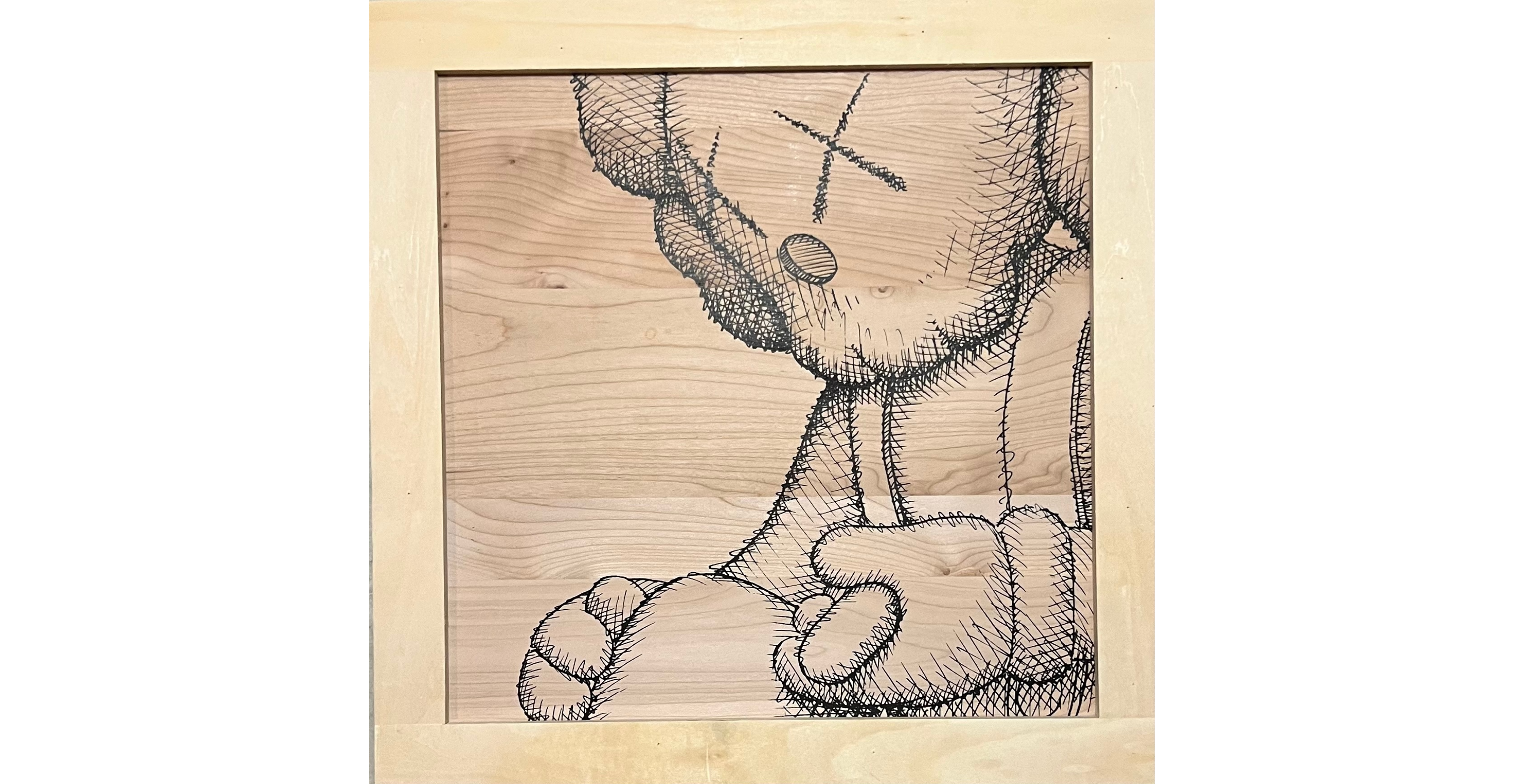 KAWS Better Knowing Wood Sculpture | archives