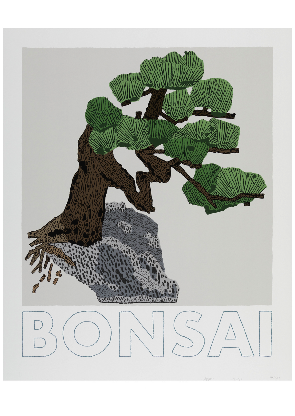 Jonas Wood Bonsai Print