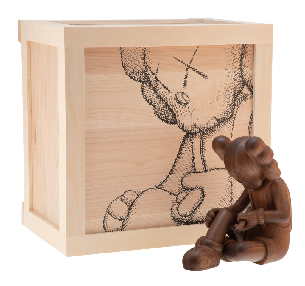 KAWS Better Knowing Wood Sculpture– archives KAWS Better Knowing Wood Sculpture– archives