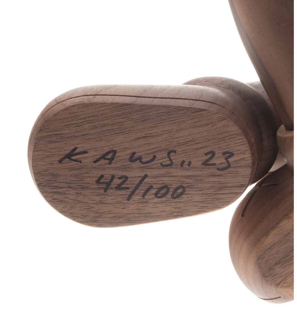 KAWS Better Knowing Wood Sculpture