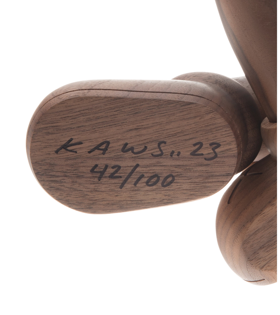 KAWS Better Knowing Wood Sculpture– archives KAWS Better Knowing Wood Sculpture– archives