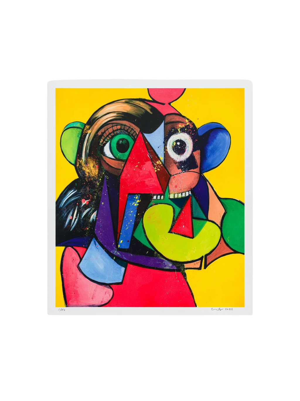 George Condo Portrait and Head Print | archives