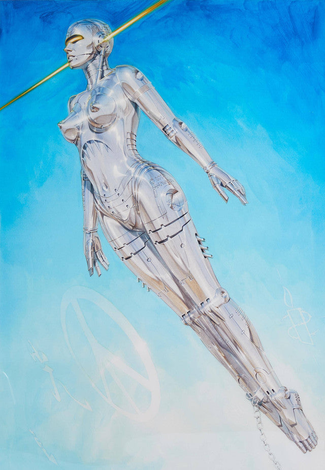 Hajime Sorayama Untitled Sexy Robot 2021 Print