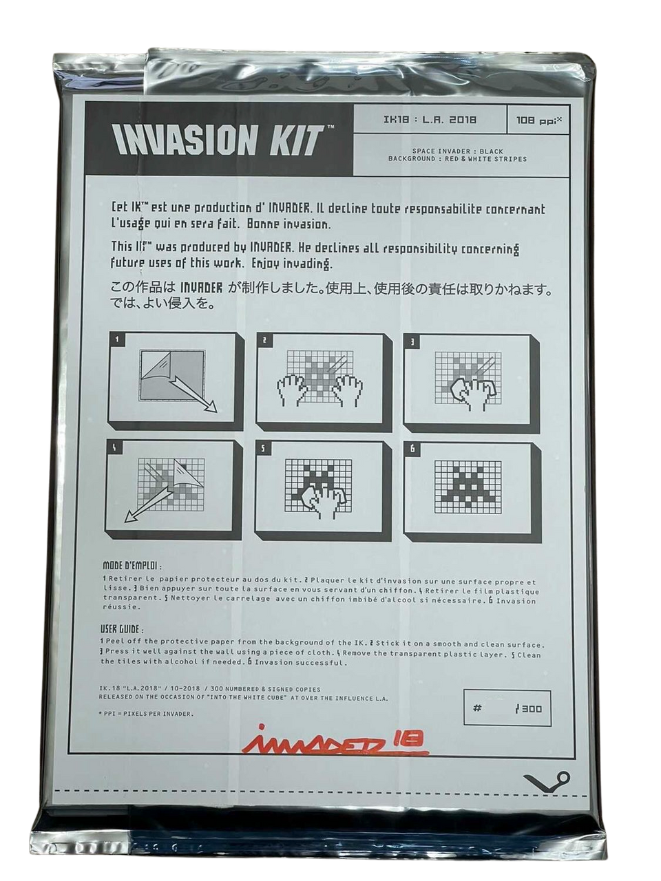 Invader Invasion Kit 18 Los Angeles