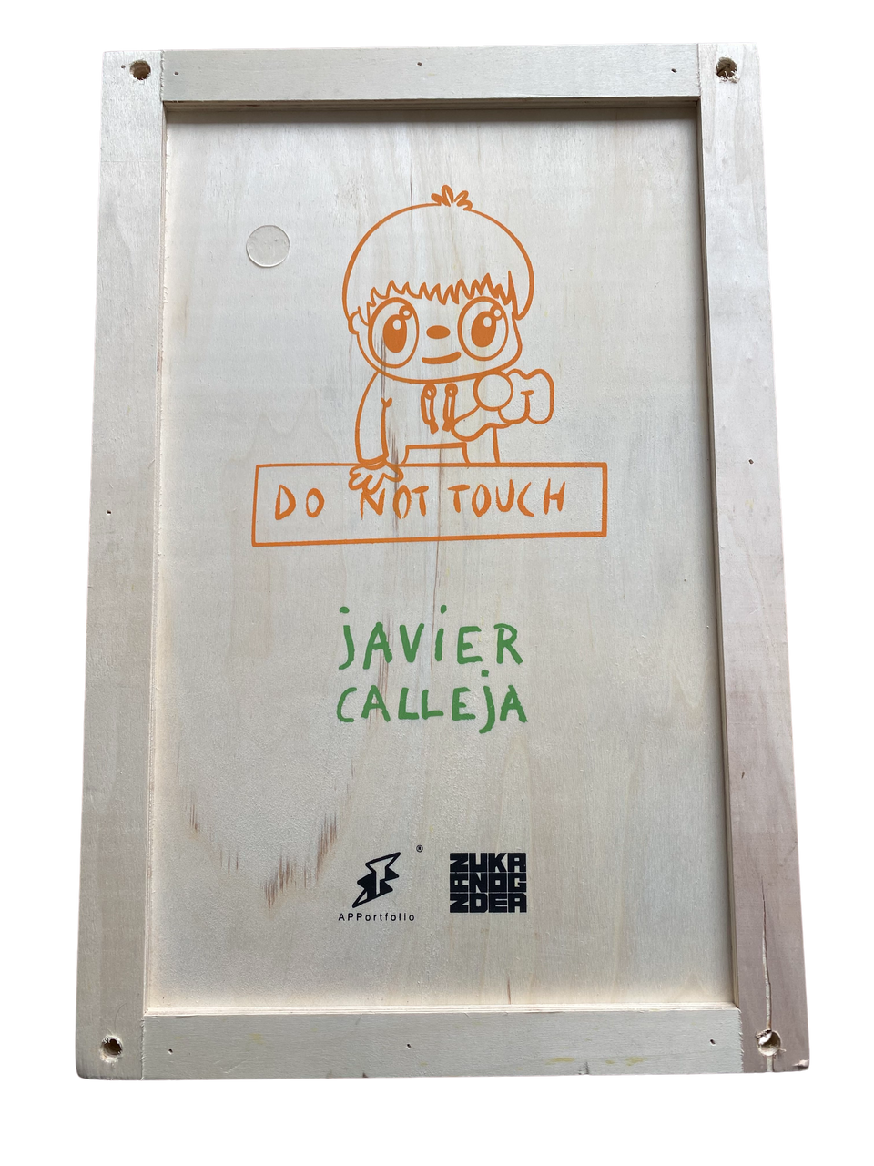 Javier Calleja Do Not Touch Multicolor Sculpture