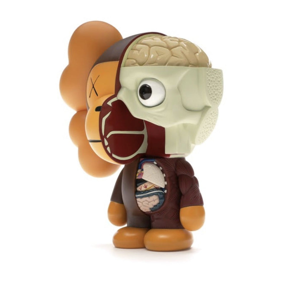 KAWS Bape Dissected Milo Vinyl Figure Brown | archives