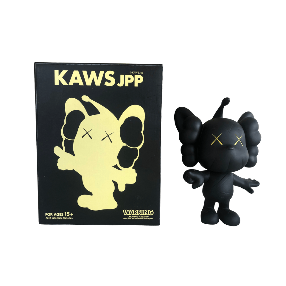 KAWS JPP Vinyl Figure Black - archives