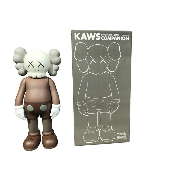 KAWS 5 Years Later Companion Vinyl Figure Brown | archives