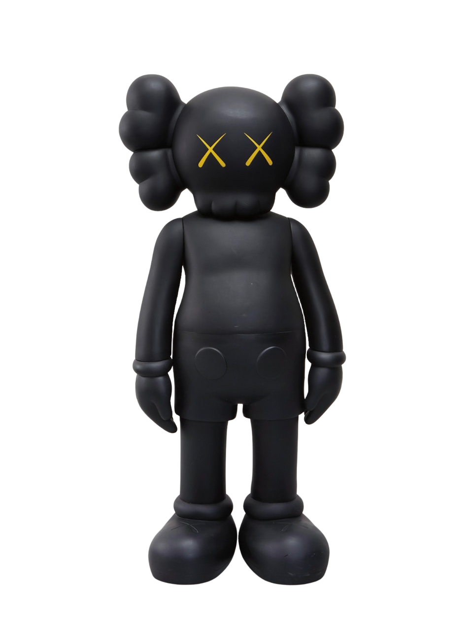 KAWS 4 Foot Dissected Companion Vinyl Sculpture Black