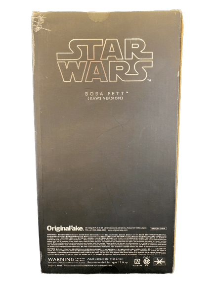 KAWS Star Wars Boba Fett Vinyl Figure - archives