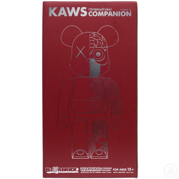 KAWS 1000% Dissected Companion BE@RBRICK Brown