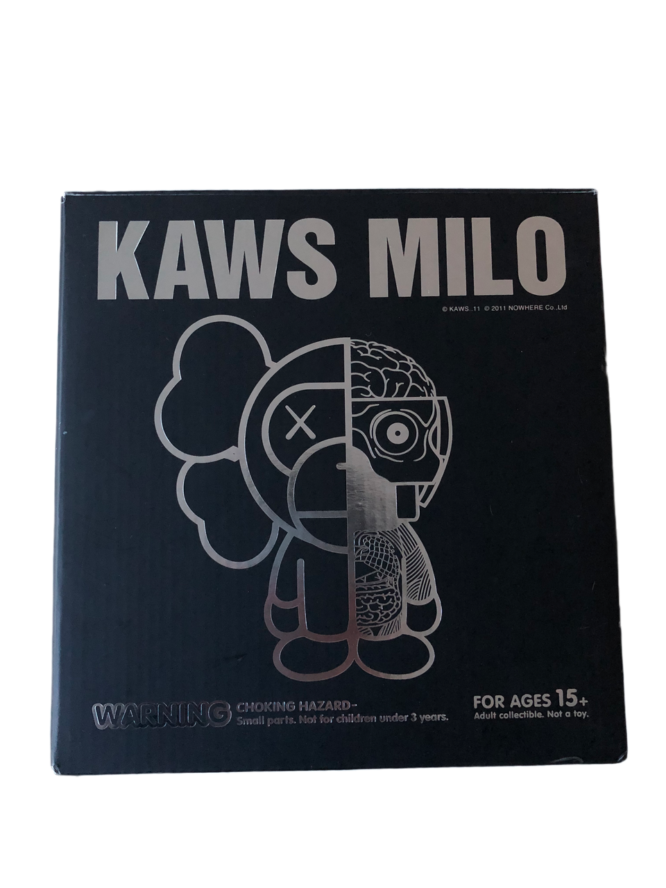 KAWS Bape Dissected Milo Vinyl Figure Black - archives