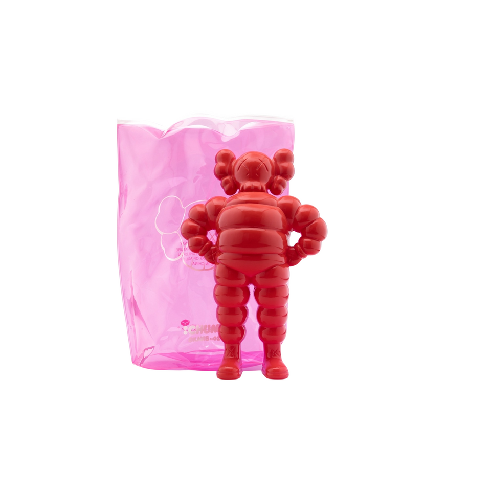 KAWS Chum Vinyl Figure Pink