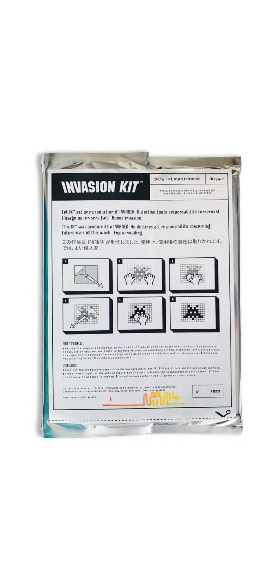 Invader Invasion Kit 16 Flashinvader