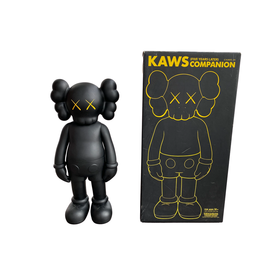 KAWS 5 Years Later Companion Vinyl Figure Black