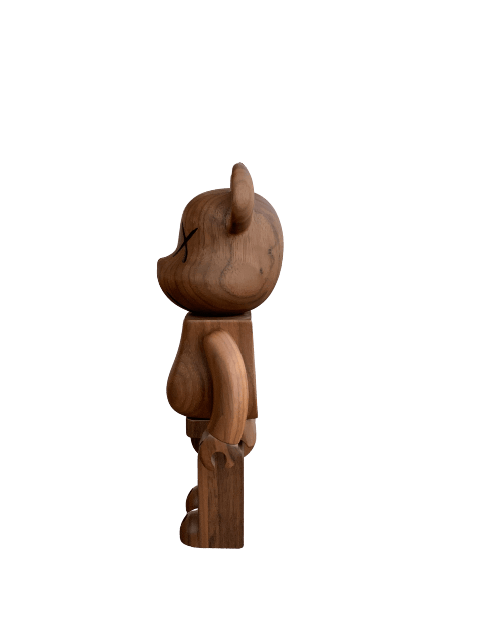 KAWS X BE@RBRICK BWWT 400% Karimoku Wood Sculpture - archives