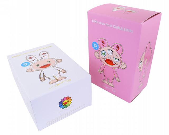 Takashi Murakami Kaikai & Kiki Figures Blue Eyes (Set of 2) Multi - archives