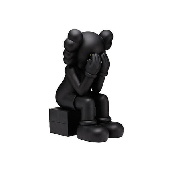 KAWS Passing Through Vinyl Figure Black | archives