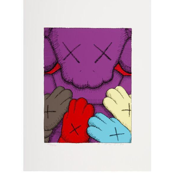 KAWS Urge #8 Purple Print